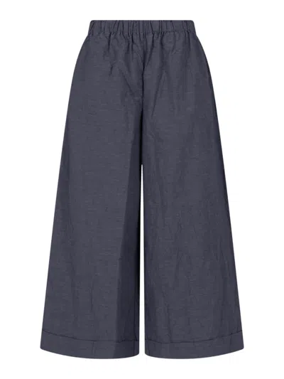Daniela Gregis Wide Pants In Gray