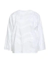 Daniela Gregis Woman Top White Size 2 Cotton In White