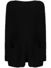 Daniela Gregis Knit Pullover Round Neck Front Pockets In Multi