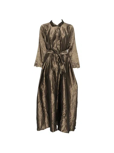 Daniela Gregis Women's Dresses Gold In Multi