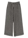 Daniela Gregis High-waist Wide-leg Trousers In Black