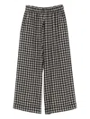 Daniela Gregis High-waist Wide-leg Trousers In Black