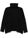 Daniela Gregis Dolcevita Sweater In Black