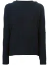 Daniela Gregis Cozy Knit Turtleneck Pullover In Blue