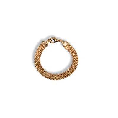 Daniela Janette Women's Gold Vintage Inspired Mesh Chain Bracelet