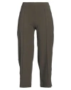 Daniela Marzoli Woman Pants Military Green Size L Nylon, Elastane