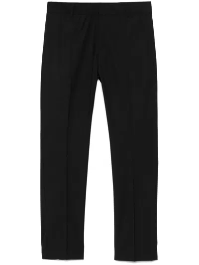 DANIELE ALESSANDRINI DANIELE ALESSANDRINI BLACK ELEGANT  TROUSERS