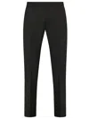 Daniele Alessandrini Black Elegant  Trousers In Black