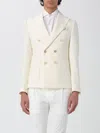 DANIELE ALESSANDRINI BLAZER DANIELE ALESSANDRINI MEN COLOR CREAM,F43557078