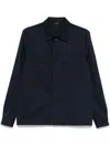 Daniele Alessandrini Classic Button Closure Jacket With Tailored Silhouette In Blue