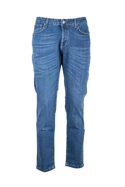 Daniele Alessandrini Blue Slim Fit Jeans