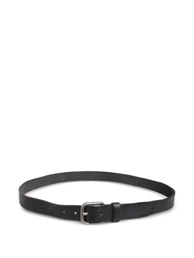 Daniele Alessandrini Buckle-fastening Belt In Black