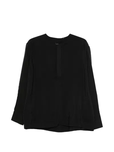 Daniele Alessandrini Buttoned Polo Shirt In Black