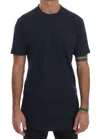 DANIELE ALESSANDRINI DANIELE ALESSANDRINI CHIC BLUE COTTON CREW-NECK MEN'S TEE