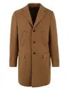 Daniele Alessandrini Coats Camel In Brown