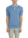 DANIELE ALESSANDRINI DANIELE ALESSANDRINI COTTON AND LINEN POLO