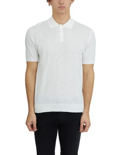 Daniele Alessandrini Cotton And Linen Polo