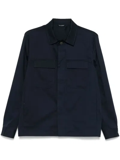 DANIELE ALESSANDRINI COTTON SHIRT JACKET