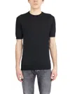Daniele Alessandrini T-shirt Girocollo In Cotone Stretch