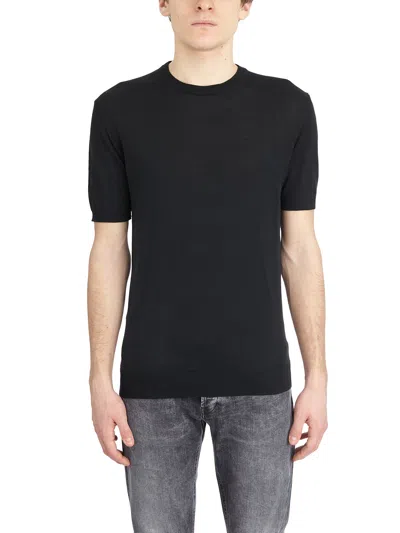 Daniele Alessandrini Crew Neck Cotton Sweater