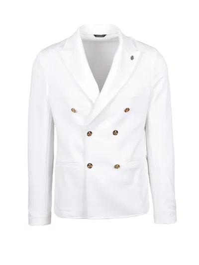 Daniele Alessandrini Double-breasted Jacket - White