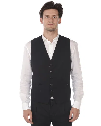 Daniele Alessandrini Gilet Sweat In Black