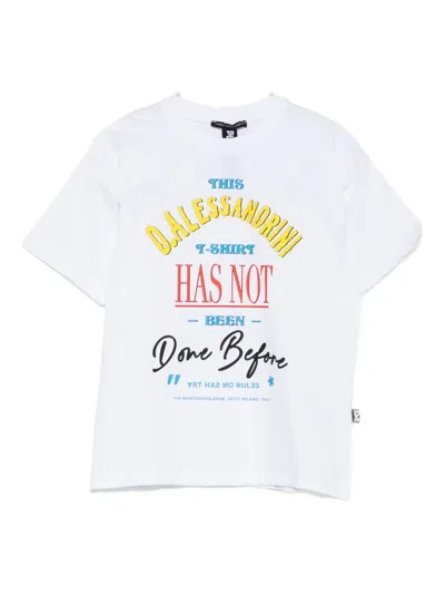 Daniele Alessandrini Graphic-print T-shirt In White