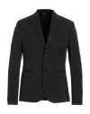 Daniele Alessandrini Homme Man Blazer Black Size 42 Polyester, Viscose, Elastane In Black