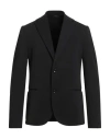 Daniele Alessandrini Homme Man Blazer Black Size 46 Polyester, Elastane In Black