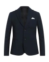 Daniele Alessandrini Homme Man Blazer Midnight Blue Size 36 Polyester, Viscose, Elastane