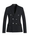 Daniele Alessandrini Homme Man Blazer Midnight Blue Size 38 Viscose, Polyamide, Elastane