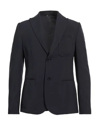 Daniele Alessandrini Homme Man Blazer Midnight Blue Size 44 Polyester