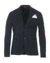 Daniele Alessandrini Homme Man Blazer Midnight Blue Size 44 Polyester, Viscose, Elastane