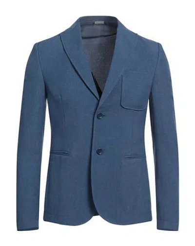 Daniele Alessandrini Homme Man Blazer Navy Size 44 Polyester