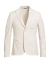 Daniele Alessandrini Homme Man Blazer Off White Size 36 Polyester, Viscose, Elastane