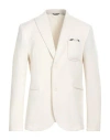 Daniele Alessandrini Homme Man Blazer Off White Size 42 Polyester, Viscose, Elastane