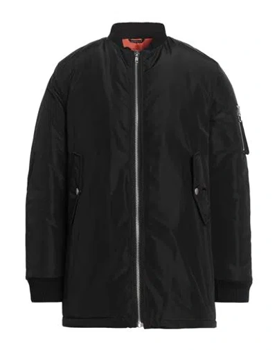 Daniele Alessandrini Homme Man Jacket Black Size 42 Polyester, Acrylic, Wool