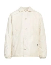 Daniele Alessandrini Homme Man Jacket Cream Size 38 Polyester In White