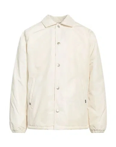 Daniele Alessandrini Homme Man Jacket Cream Size 38 Polyester In White