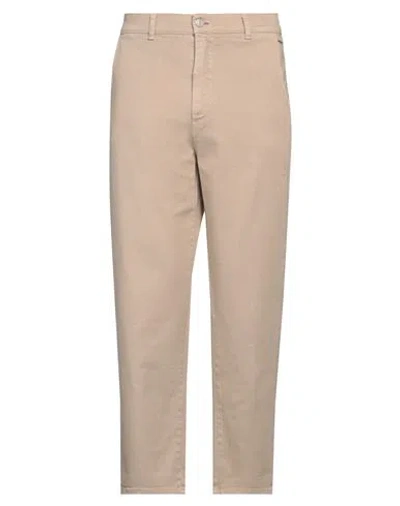 Daniele Alessandrini Homme Man Jeans Beige Size 30 Cotton, Elastane