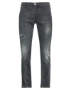 Daniele Alessandrini Homme Man Jeans Black Size 30 Cotton, Elastane In Black