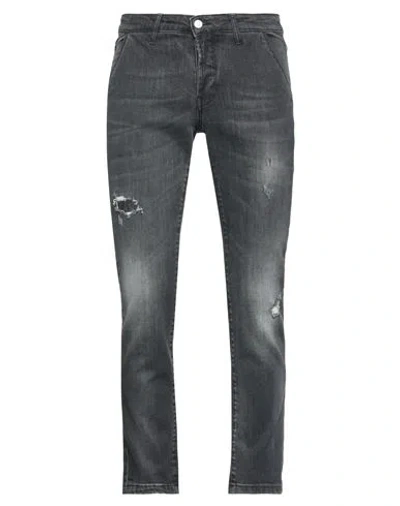 Daniele Alessandrini Homme Man Jeans Black Size 30 Cotton, Elastane