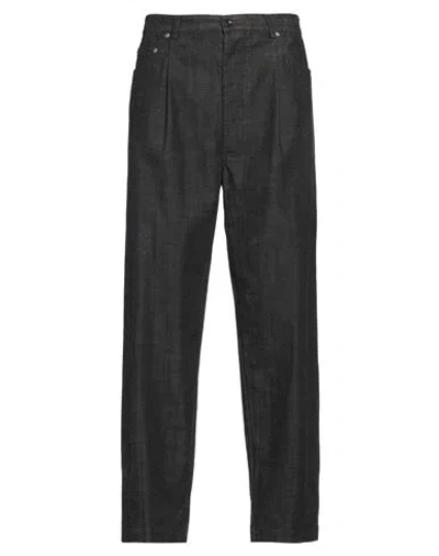 Daniele Alessandrini Homme Man Jeans Black Size 34 Cotton