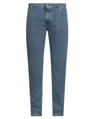 Daniele Alessandrini Homme Man Jeans Blue Size 31 Cotton, Elastane