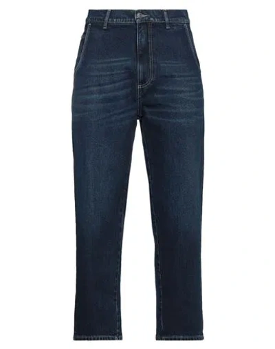 Daniele Alessandrini Homme Man Jeans Blue Size 32 Cotton, Elastane