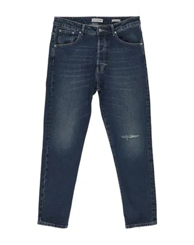 Daniele Alessandrini Homme Man Jeans Blue Size 32 Cotton, Elastane