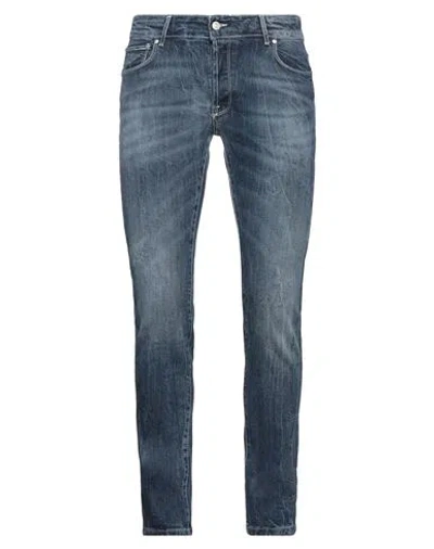 Daniele Alessandrini Homme Man Jeans Blue Size 34 Cotton, Elastane