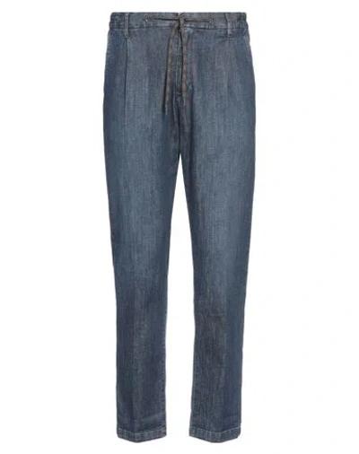 Daniele Alessandrini Homme Man Jeans Blue Size 30 Cotton, Elastane