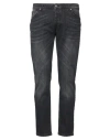 Daniele Alessandrini Homme Man Jeans Charcoal Size 32 Cotton, Elastane In Grey