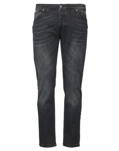 Daniele Alessandrini Homme Man Jeans Charcoal Size 32 Cotton, Elastane In Grey